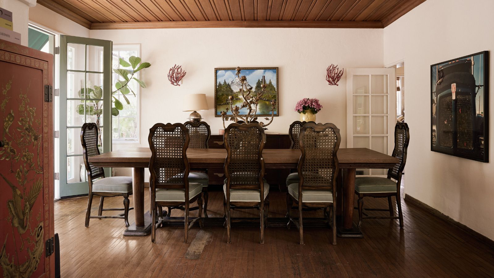 Gia Coppola's dining room